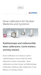 Mobile Screenshot of dosecalibrator.com